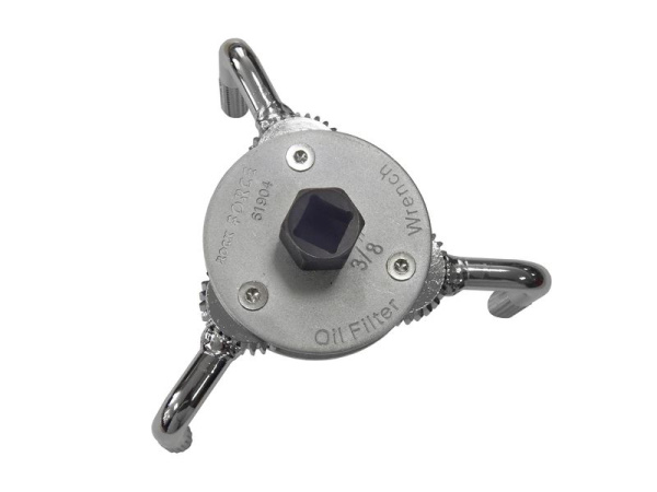 Съемник масляного фильтра ''краб''3/8''х1/2''(Ǿ65-110мм)