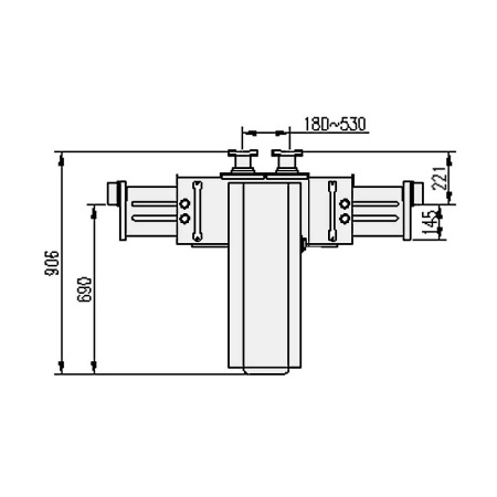 Подъемник канавный г/п 20 т Хорекс Авто DP20DC