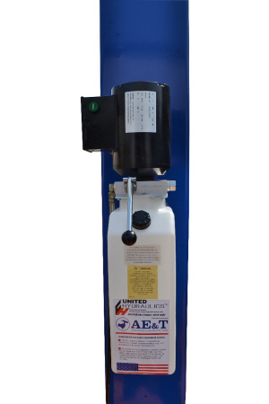 Двухстоечный подъемник AE&T Т4 (4т) 220/380B UNITED HYDRAULICS