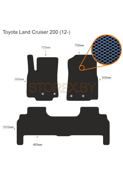 Toyota Land Cruiser 200 (12-) copy