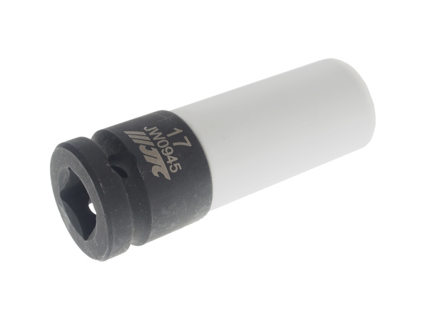 Головка торцевая ударная глубокая с защитным колпачком JTC JW0945 (1/2", 17 мм, L=78 мм, MERCEDES)