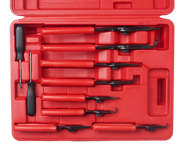 Съемник колец стопорных JTC JW0640 (10 предметов)