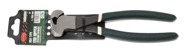 Кусачки торцевые усиленные 8''-200мм, на пластиковом держателе