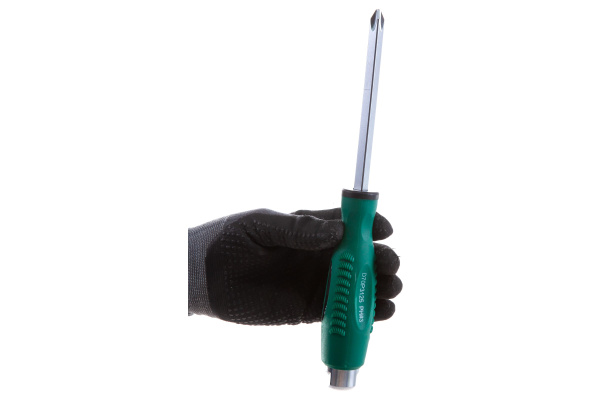 Отвертка стержневая крестовая, ударная, силовая под ключ D70P3125 , PH3х125