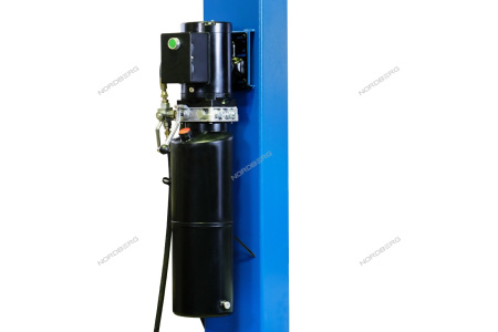 Подъемник четырехстоечный NORDBERG 4440J (4т) c траверсой для сход-развала