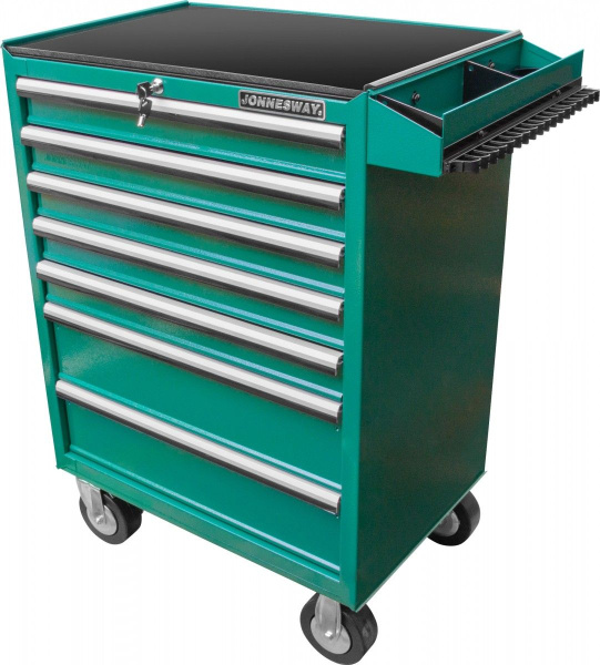 Тележка инструментальная 7-ми полочная с инструментом в ложементах 179 предметов JONNESWAY C-7DW1179V