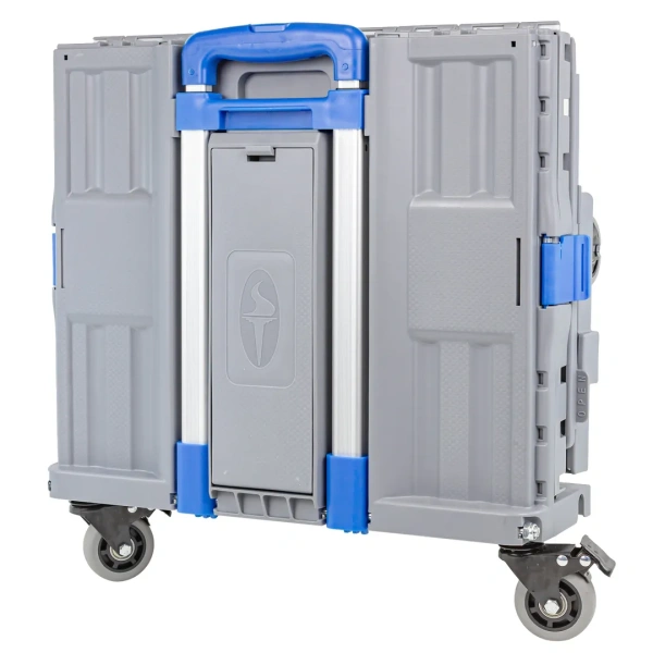 Тележка ручная для багажа и покупок+набор эластичных шнуров(в разложенном виде:44х34х95см,в сложенном:44х18х45см,г/п65кг)