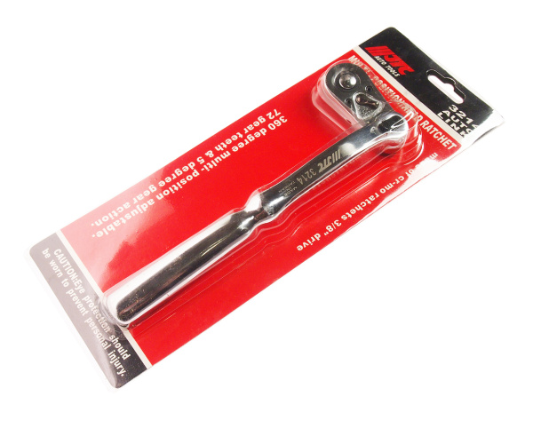 Трещотка поворотная JTC 3214 (3/8", 72 зуба, 5 позиций)