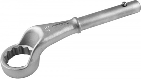 Ключ накидной усиленный Jonnesway W77A146, 46 мм, d24.5/280 мм