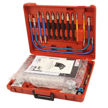 Устройство для очистки и тестирования топливной системы JTC 4325 (в кейсе)