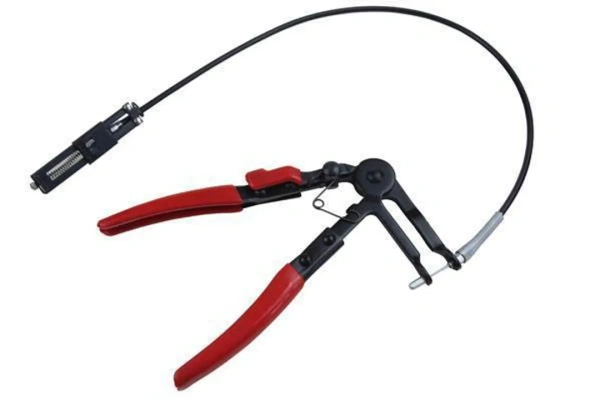 Съемник пружинных хомутов с гибким захватом (L-650мм, захват-50мм), в блистере