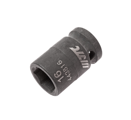 Головка торцевая ударная JTC 443816 (1/2", 16 мм, L=38 мм)