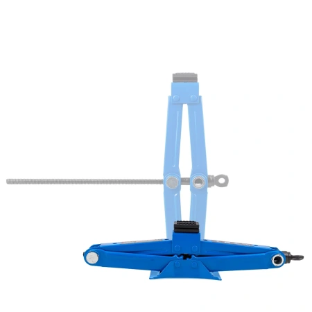 Домкрат механический ''ромб''1,5т с резиновой накладкой (h min 104мм, h max 385мм, L-415мм)