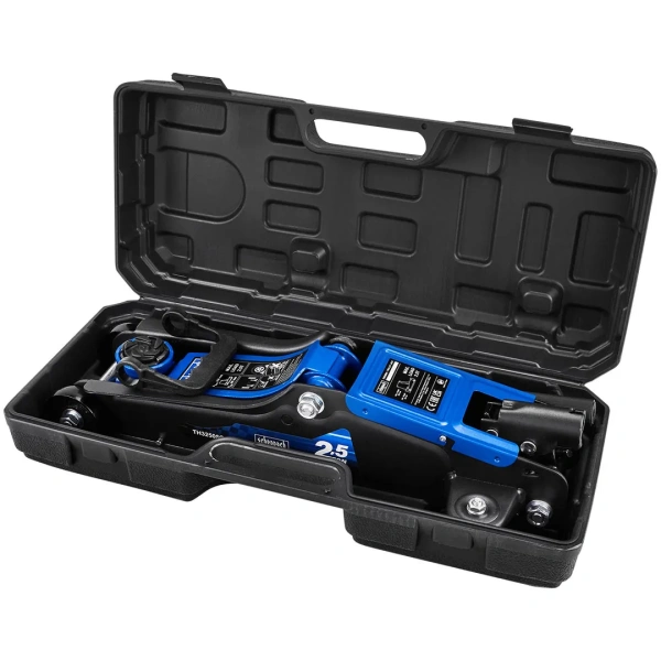 Домкрат подкатной гидравлический 2,5т в кейсе