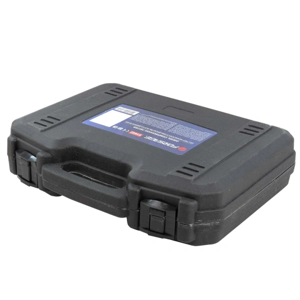 Тестер компрессии дизельного двигателя, манометр в комплекте с переходниками 13шт,в кейсе