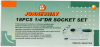 Набор головок торцевых S04H2118S,  1/4"DR, 4-13 мм, 18 предметов
