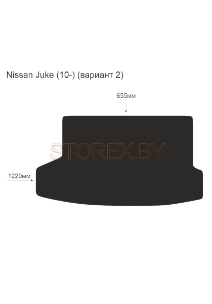 Nissan Juke (10-) Багажник (вариант 2) copy