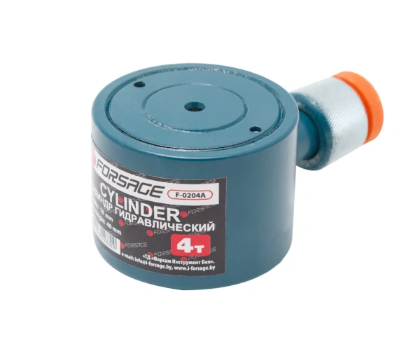 Цилиндр гидравлический 4т (ход штока - 18мм, длина общая - 43мм)
