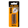 Набор вставок (бит) торцевых 1/4" Hex 6 мм 50 мм 2 предмета TOLSEN TT20336