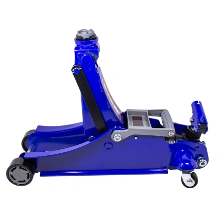 Домкрат подкатной гидравлический 2 т с поворотной ручкой 180градусов (h min 100мм, h max 350мм)