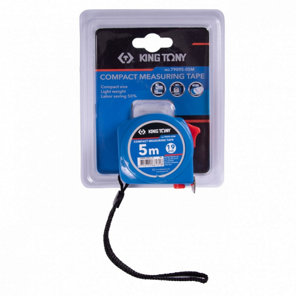 Рулетка измерительная KING TONY 79095-05M, 5 м, магнитный крюк