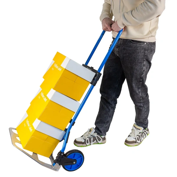 Тележка ручная складная с телескопической ручкой г/п 100кг