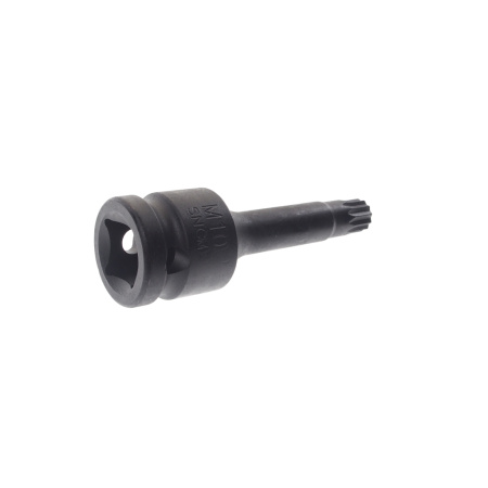 Головка торцевая ударная JTC 447710 (1/2", SPLINE, M10, L=78 мм)