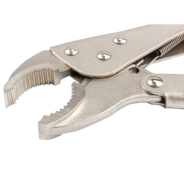 Зажим гейферный с ''овальными губками''10''-250мм, в блистере