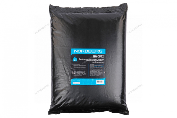 Профессиональное моющее средство для ультразвуковых ванн NORDBERG NWCU12 (сухой концентрат, 12 кг)