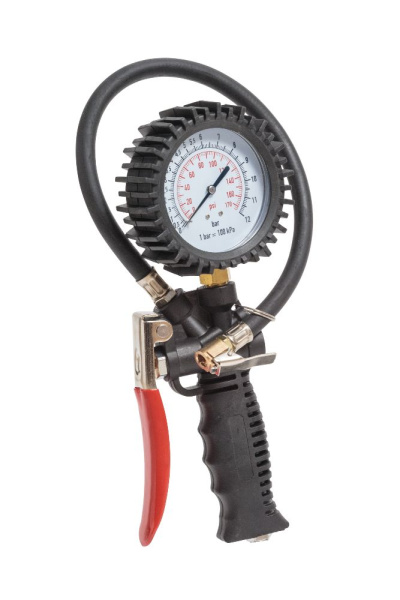 NORDBERG Пистолет Ti6 для подкачки шин с манометром 80 мм, для легковых авто