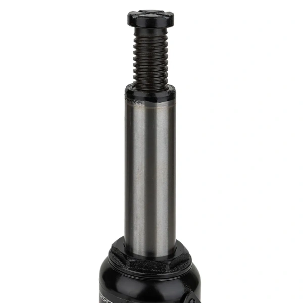 Домкрат гидравлический бутылочный, 16т (с предохранительным клапаном, минимальная высота: 205 мм, ход штока: 125 мм, ход винта: 60 мм, максимальная вы