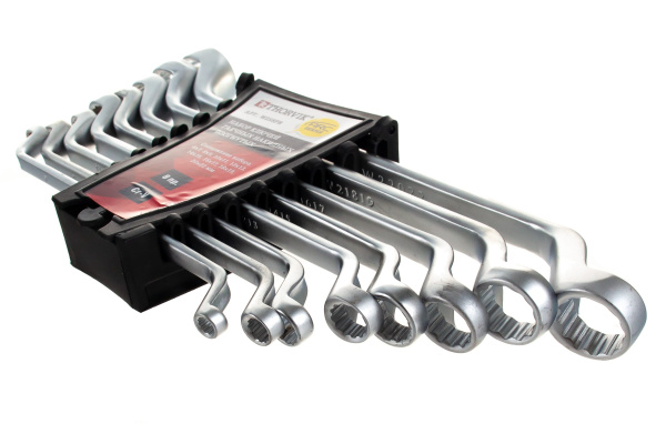 Набор ключей накидных на пластиковом держателе 6-22 мм, 8 предметов Thorvik W2S8PR