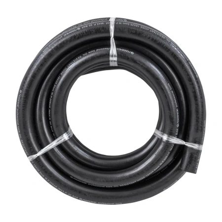 Шланг резиновый армированый бензо-маслостойкий 16х25.5ммх5м(повышенная гибкость и сопротивление к излому,раб.давл. 20bar,max60bar,-30C°+70C°,DIN20018)