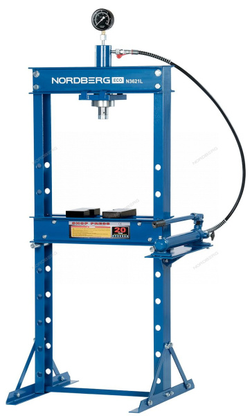 Пресс гидравлический NORDBERG N3621L, 20 т, разборная рама