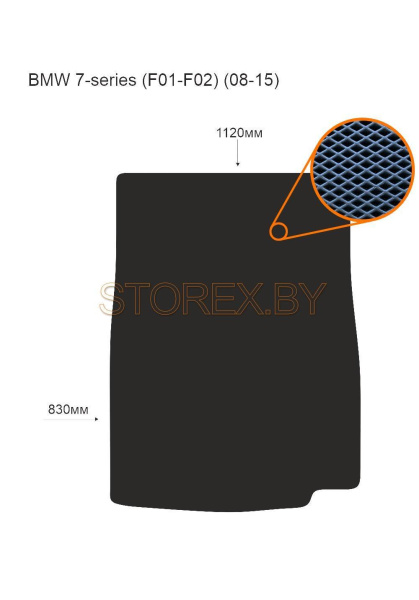 BMW 7-series (F01-F02) (08-15) Багажник copy