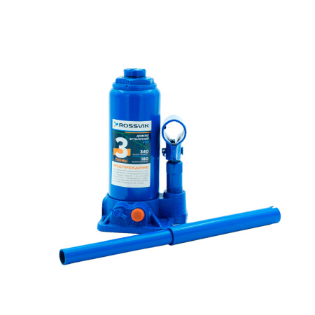 Домкрат бутылочный ROSSVIK V03 (г/п 3,0 т)