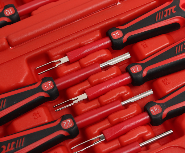 Набор для ремонта электропроводки автомобиля JTC 6115 (12 предметов, в кейсе)