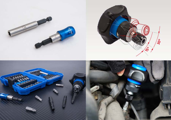 Набор вставок (бит) KING TONY 1048MR, 1/4", PH, PZ, Hex, Torx, Slotted, 49 предметов