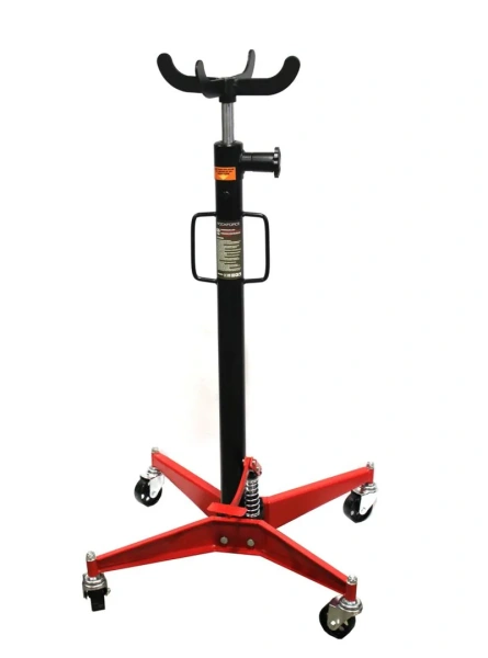 Стойка трансмиссионная гидравлическая с доп,переставным адаптером для снятия узлов и агрегатов 0.5т(высота подхвата-1100мм,высота подъема-2115мм)