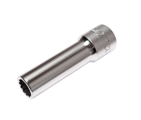 Головка торцевая 12-ти гранная глубокая JTC 47712 (1/2", 12 мм, L=76 мм)