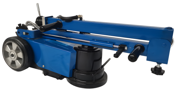 Пневмогидравлический подкатной профессиональный домкрат AE&T 40/20 т, складной HJ-40/20F