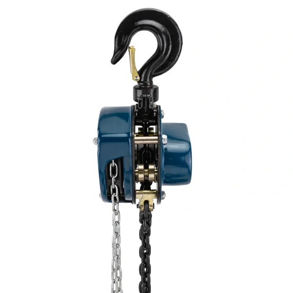 Лебедка механическая подвесная с лепестковым механизмом фиксации цепи натяжения, 3т (длина цепи - 3м)