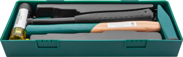 Набор молотков и выколоток в ложементе 13 предметов JONNESWAY M09513SP