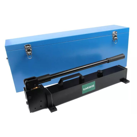 Насос ручной гидравлический с алюминиевым корпусом GARWIN PRO GHE-HP0700-1440 (700 бар; 1,44 л)