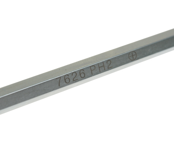 Отвертка крестовая усиленная со сквозным стержнем JTC 7626 (PH 2,0х150 мм)