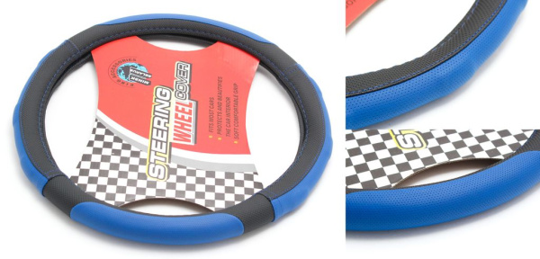 Чехол руля HL-325BK/BL-M