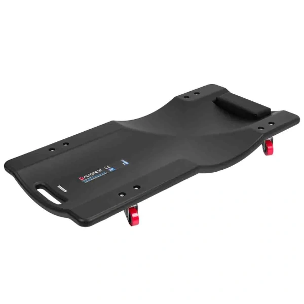 Лежак пластиковый подкатной на 4-х колесах (400х920мм)