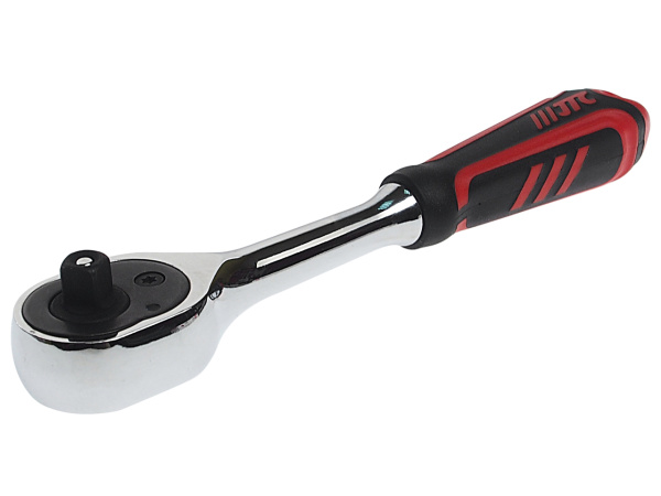 Трещотка с резиновой рукояткой JTC 5022B (1/4", 72 зуба, 150 мм)