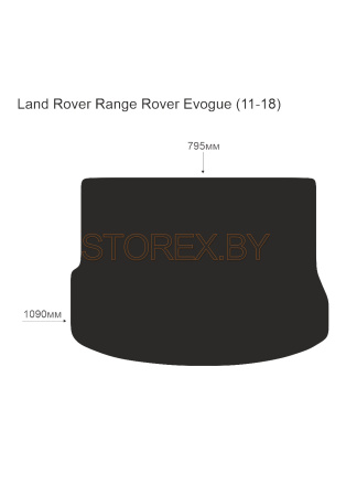 Land Rover Range Rover Evogue (11-18) Багажник copy