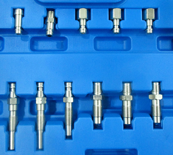 Компрессометр дизельный TA-G1010 (MHR-A1020A) 0-1000PSI и 0-70атм